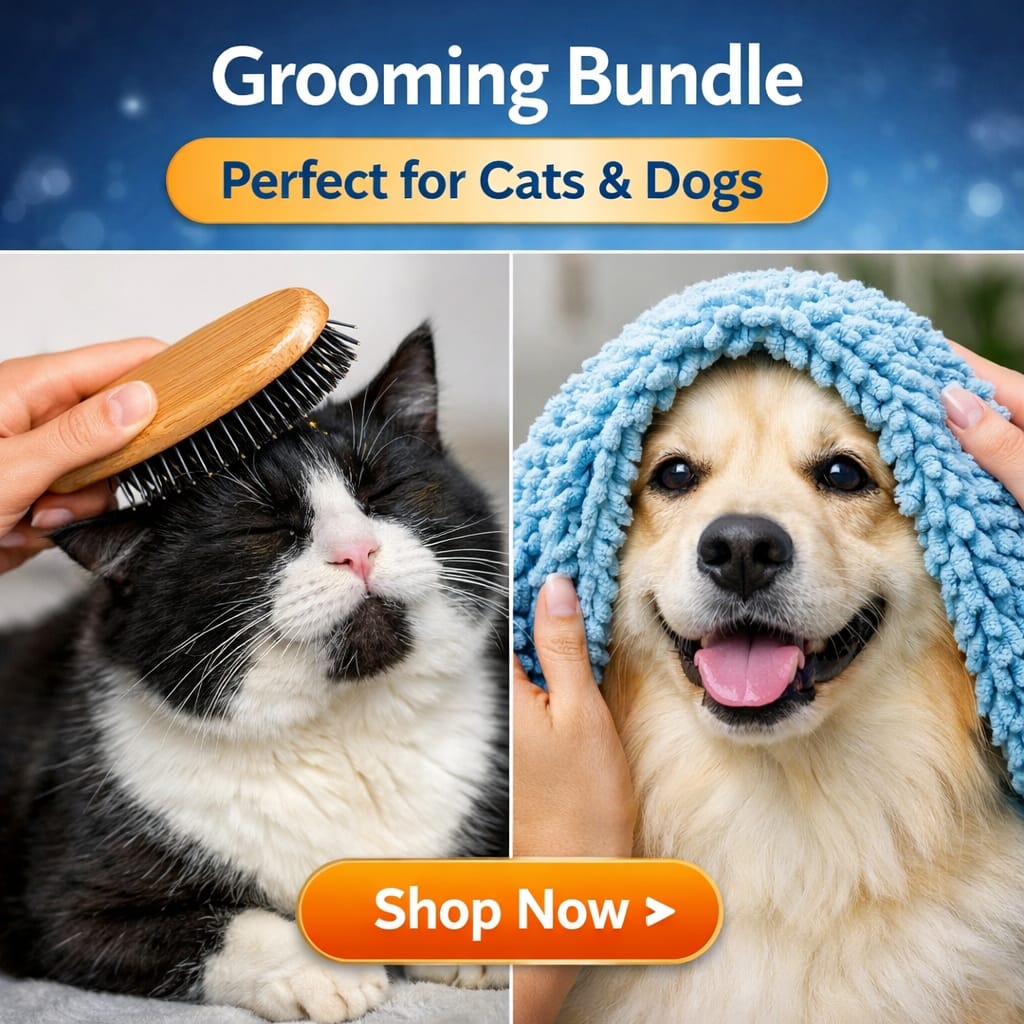 ZenGroom™ Groom & Dry Duo – The Ultimate Pet Spa Bundle