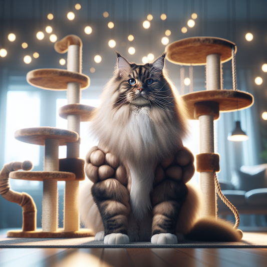 Why This Cat Tower Is Perfect for Large and Senior Cats