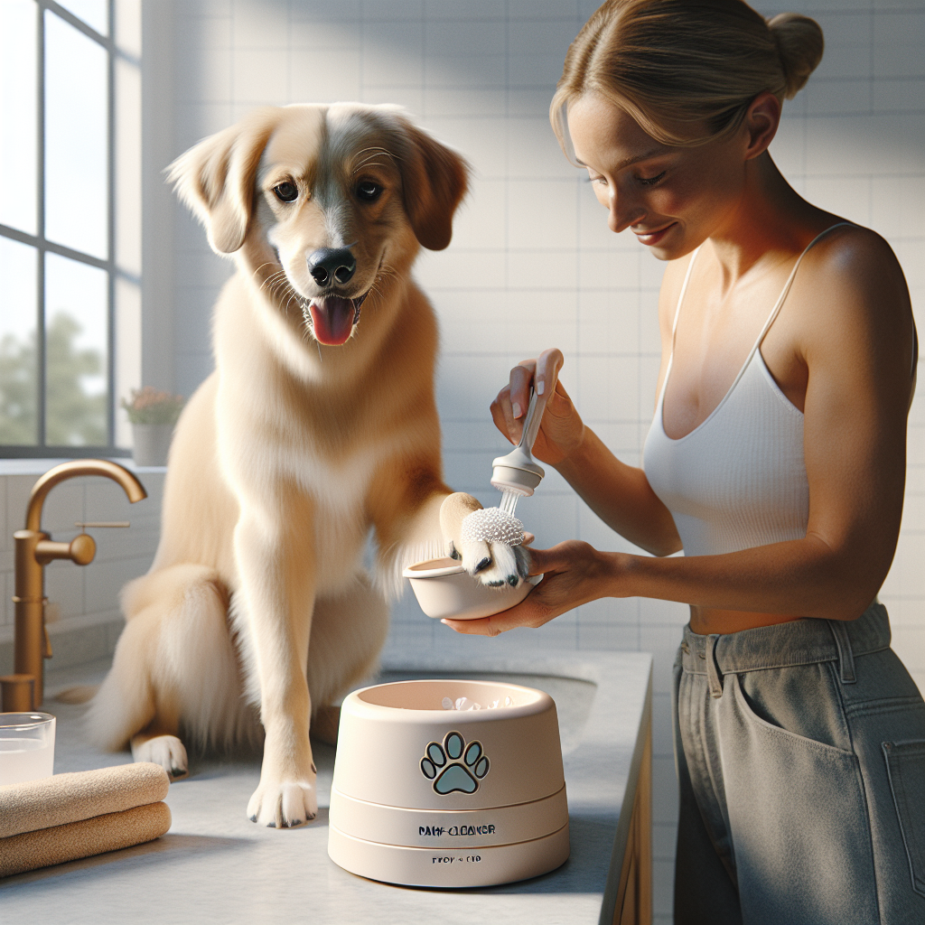 How a Dog Paw Cleaner Protects Your Home From Dirt