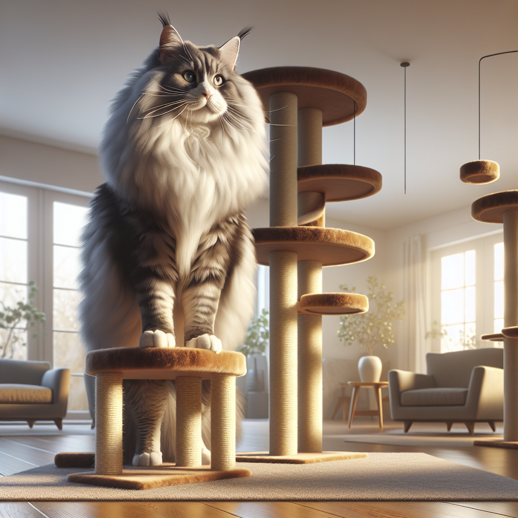 Which Cat Tower Material Holds Large Cats Best?