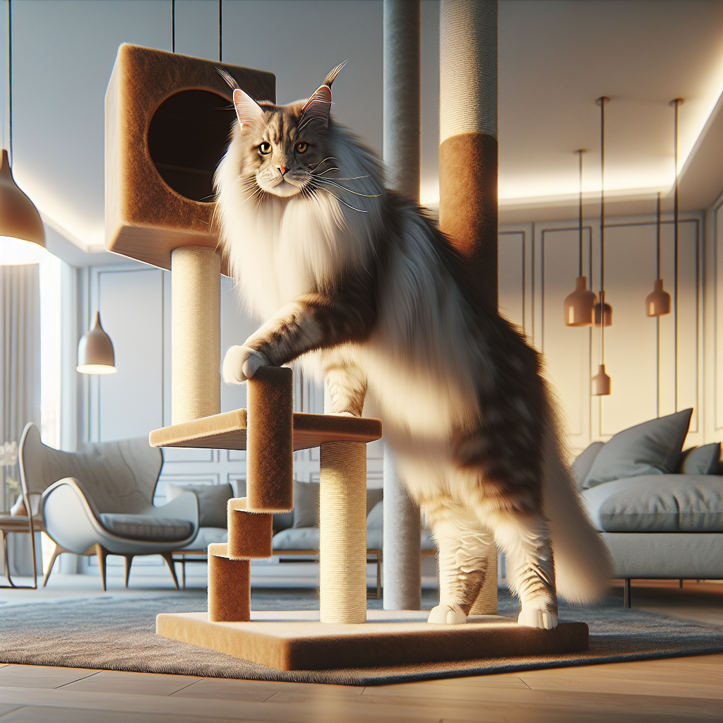 Best Space-Saving Cat Trees for Large Cats in Apartments