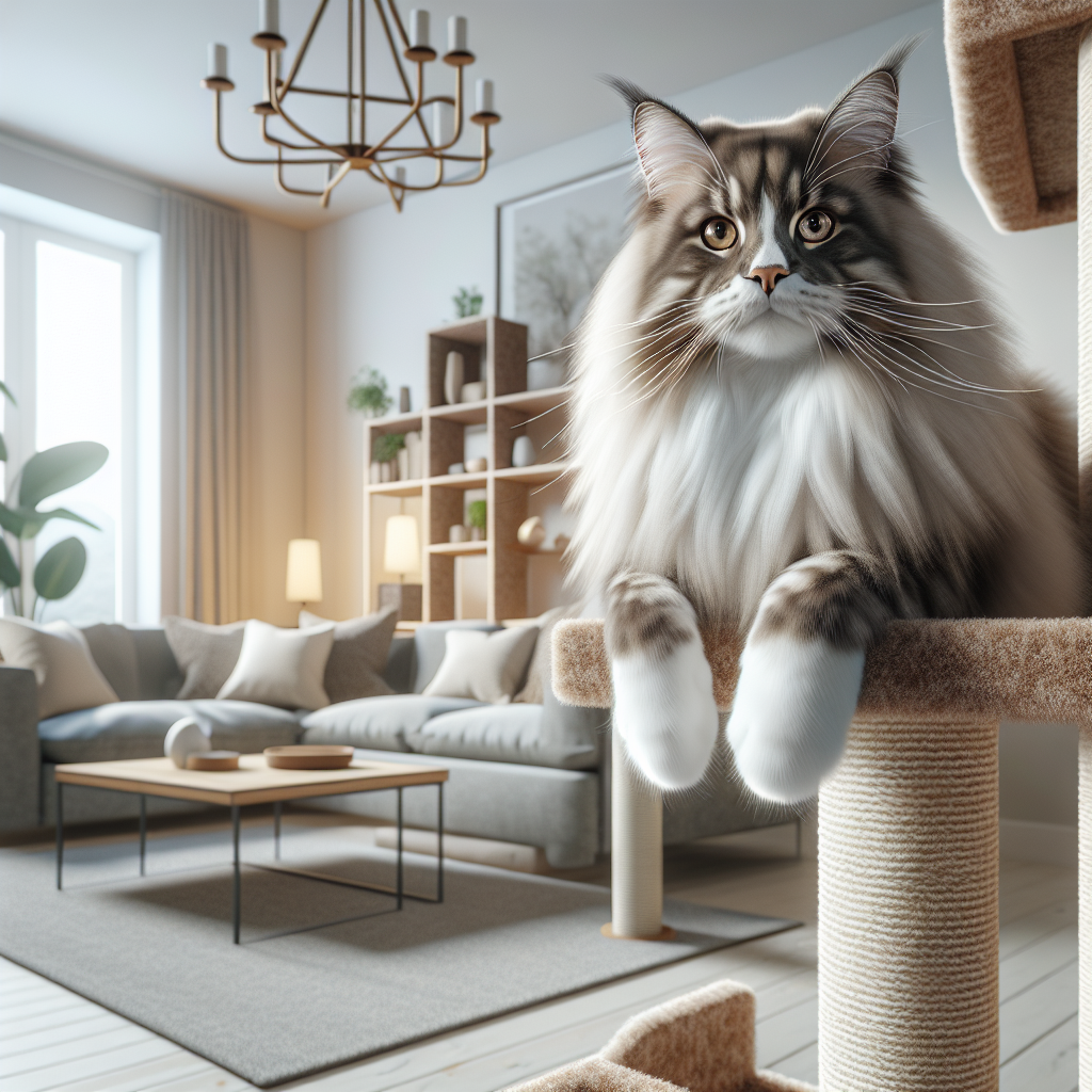 Cat Tower Placement: Where Big Cats Love to Lounge