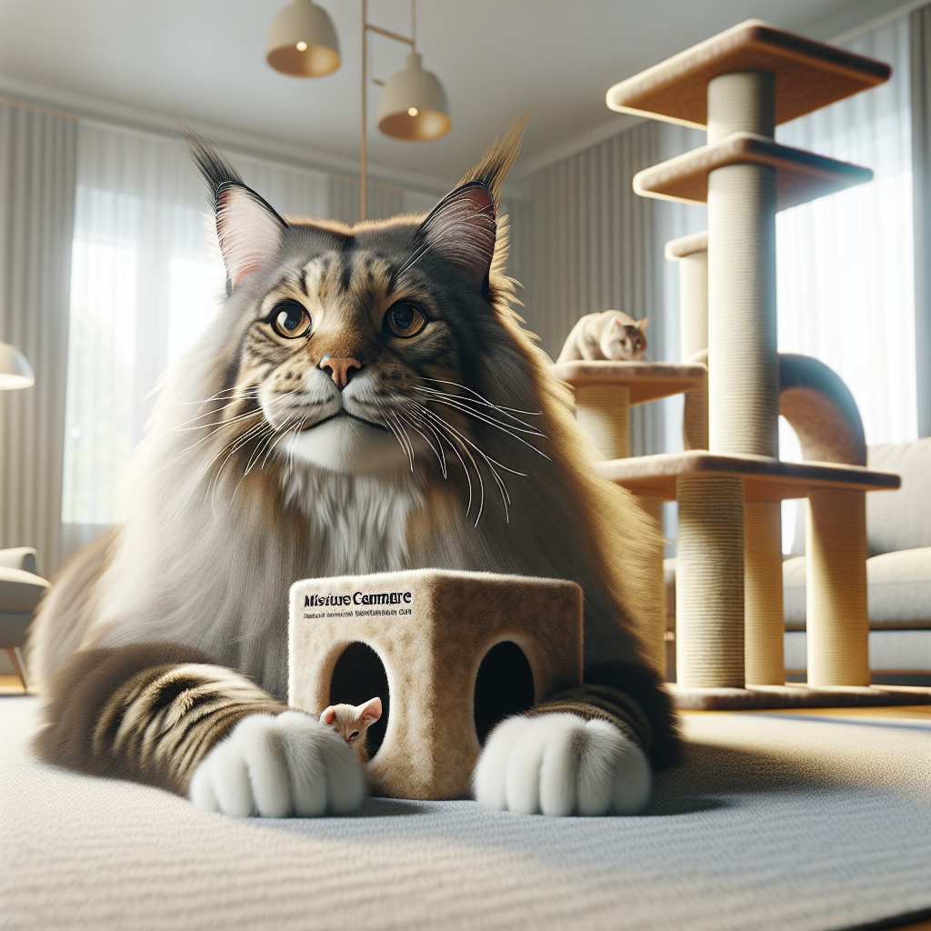 How to Introduce Your Large Cat to a New Cat Tower