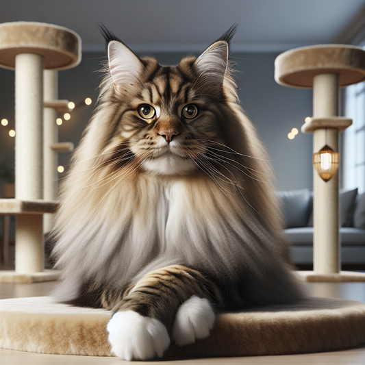 Cat Tower Safety Tips for Large Indoor Cats