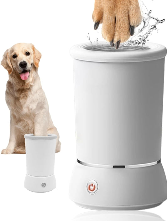 Ultra-Clean™ Automatic Electric Dog Paw Washer – USB Rechargeable Muddy Paw Cleaner