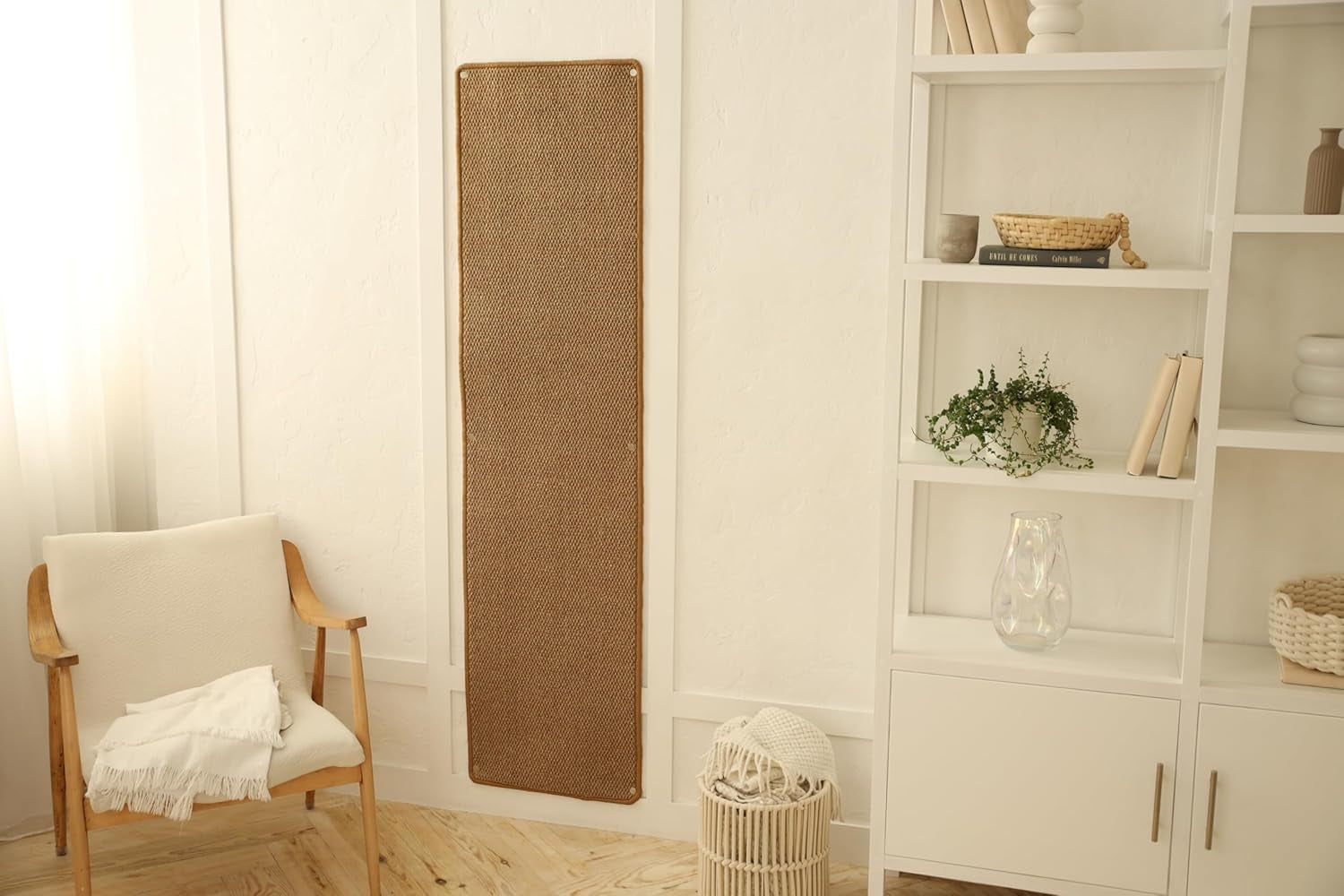 Vertical Horizon™ XL Cat Climbing Wall Carpet – 67" Multi-Surface Scratching Rug