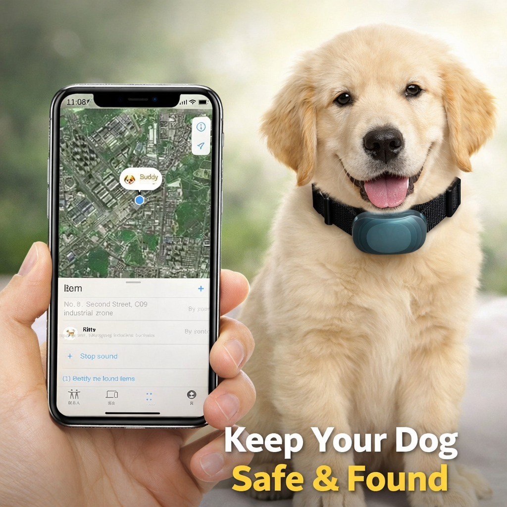 ApexGuard™ Global Tracker – Real-Time Pet Tracking & Safety