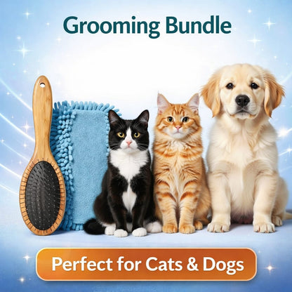 ZenGroom™ Groom & Dry Duo – The Ultimate Pet Spa Bundle