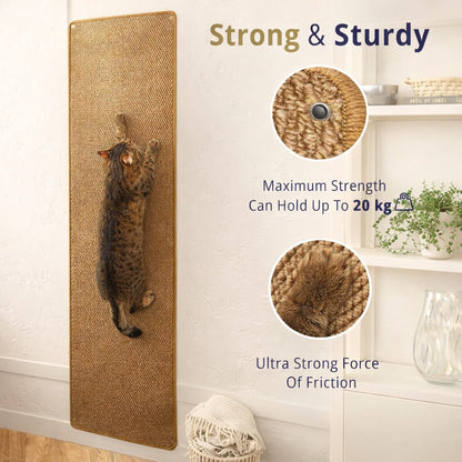 VerticalVista™ Climbing Rug – Wall-Mounted Activity Mat for Indoor Cats