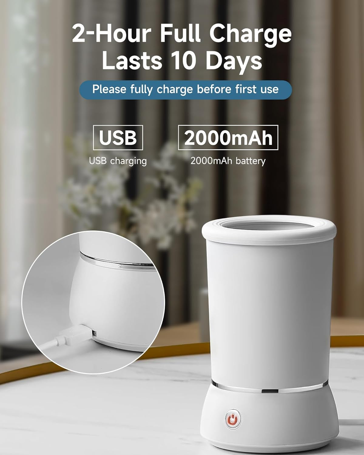 Ultra-Clean™ Automatic Electric Dog Paw Washer – USB Rechargeable Muddy Paw Cleaner