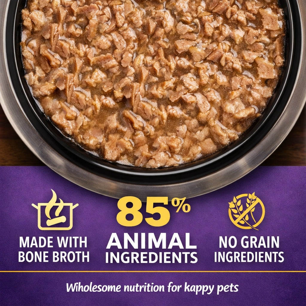 Acana Grain Free Kitten Wet Food | Chicken & Salmon Chunks in Bone Broth (3oz)