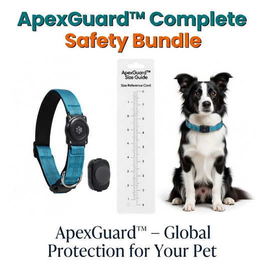 ApexGuard™ Complete Safety Bundle – Collar + Global Tracker