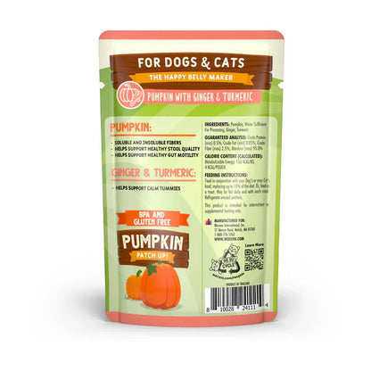 Weruva Pumpkin Patch Up! Digestive Supplement for Dogs & Cats | Pumpkin, Ginger & Turmeric (1.05oz)